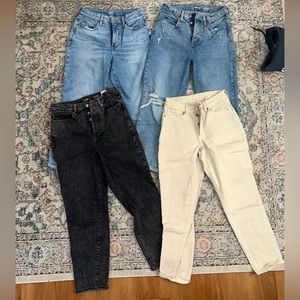 Old Navy sky high jeans